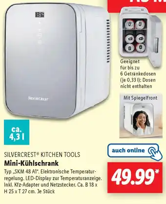 Lidl SILVERCREST KITCHEN TOOLS Mini-Kühlschrank Angebot