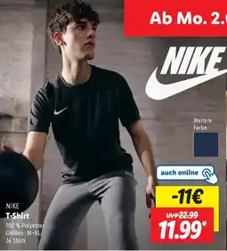 Lidl NIKE T-Shirt Angebot