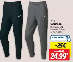 Lidl NIKE Sweathose Angebot