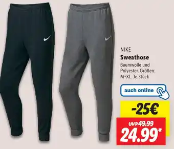 Lidl NIKE Sweathose Angebot