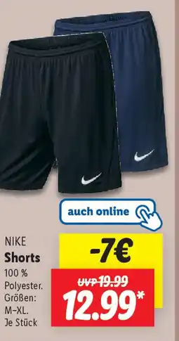 Lidl NIKE Shorts Angebot