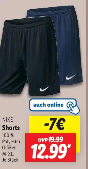 Lidl NIKE Shorts Angebot