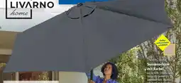 Lidl LIVARNO home Sonnenschirm mit Kurbel Angebot