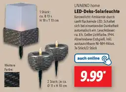 Lidl LIVARNO home LED-Deko-Solarleuchte Angebot