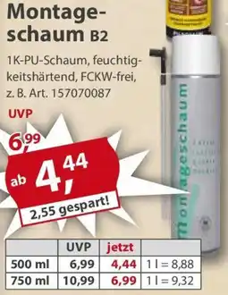 Sonderpreis Baumarkt Montageschaum B2 Angebot