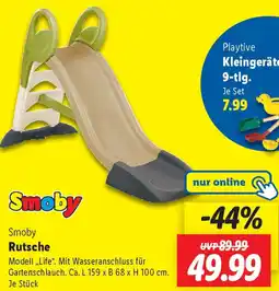 Lidl Smoby Rutsche Angebot