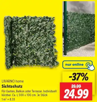 Lidl LIVARNO home Sichtschutz Angebot