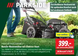 Lidl PARKSIDE PERFORMANCE Benzin-Rasenmäher mit Elektro-Start Angebot