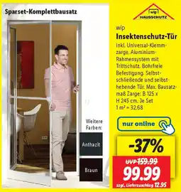 Lidl wip Insektenschutz-Tür Angebot