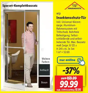 Lidl wip Insektenschutz-Tür Angebot