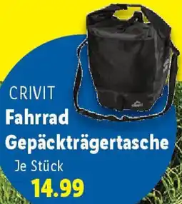 Lidl CRIVIT Fahrrad Gepäckträgertasche Angebot