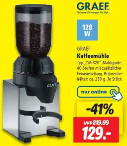 Lidl GRAEF Kaffeemühle Angebot