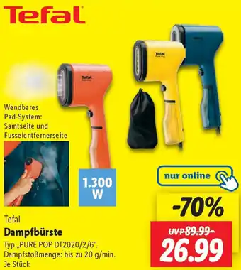 Lidl Tefal Dampfbürste Angebot