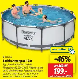 Lidl Bestway Stahlrahmenpool-Set Angebot