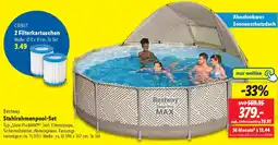 Lidl Bestway Stahlrahmenpool-Set Angebot