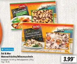 Lidl Sol & Mar Meeresfrüchte/Miesmuscheln Angebot