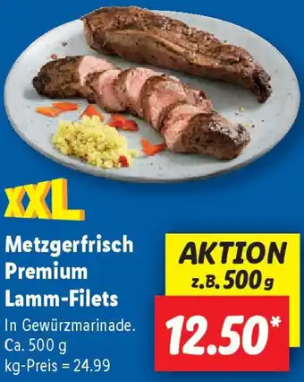 Lidl Metzgerfrisch Premium Lamm-Filets Angebot