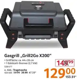Selgros Char-Broil Gasgrill ,,Grill2Go X200" Angebot