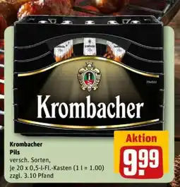 REWE Krombacher Pils Angebot
