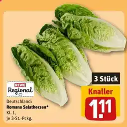 REWE Romana Salatherzen Angebot