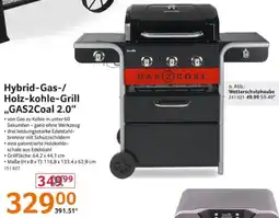 Selgros Char-Broil Hybrid-Gas-/ Holzkohle-Grill ,,GAS2Coal 2.0" Angebot