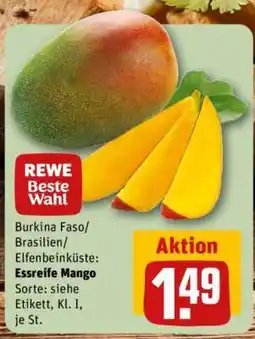 REWE Essreife Mango Angebot