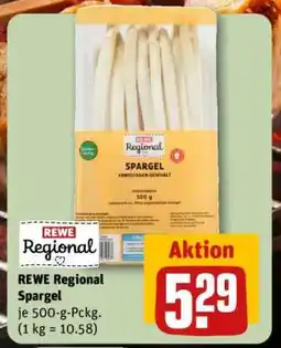 REWE REWE Regional Spargel Angebot