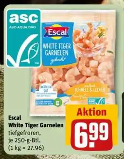 REWE Escal White Tiger Garnelen Angebot