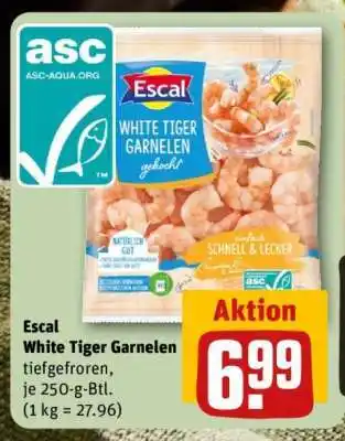REWE Escal White Tiger Garnelen Angebot