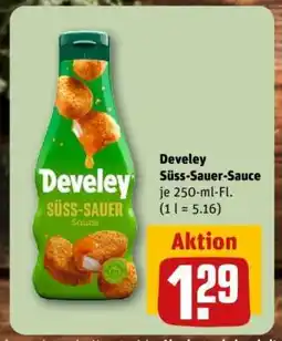 REWE Develey Süß-Sauer-Sauce Angebot