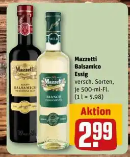 REWE Mazzetti Balsamico Essig Angebot