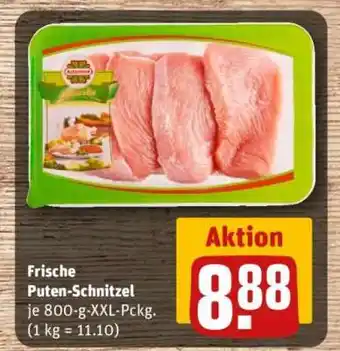 REWE Frische Puten Schnitzel Angebot