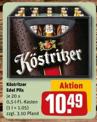 REWE Köstritzer Edel Pils Angebot