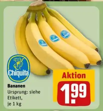 REWE Bananen Angebot