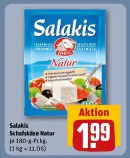 REWE Salakis Schafskäse Natur Angebot