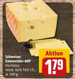 REWE Schweizer Emmentaler AOP Angebot