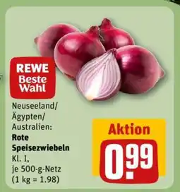 REWE Rote Speisezwiebeln Angebot