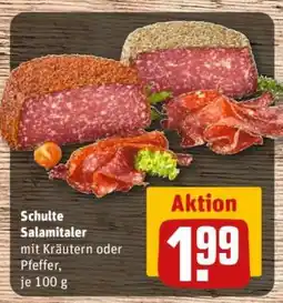 REWE Schulte Salamitaler Angebot