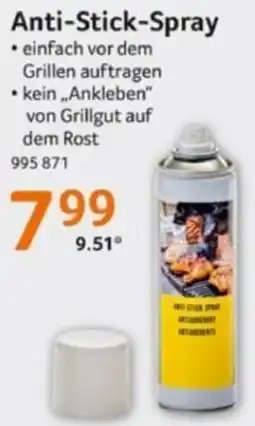Selgros Anti-Stick-Spray Angebot