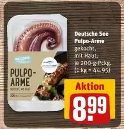 REWE Deutsche See Pulpo Arme Angebot