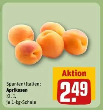 REWE Aprikosen Angebot
