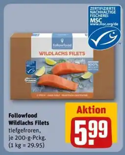 REWE followfood Wildlachs-Filets Angebot