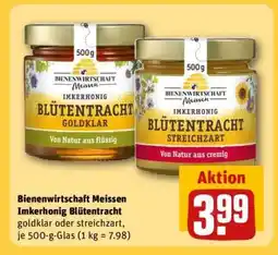REWE Bienenwirtschaft Meissen Imkerhonig Blütentracht Angebot