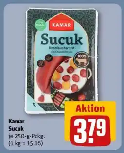 REWE KAMAR Sucuk Angebot