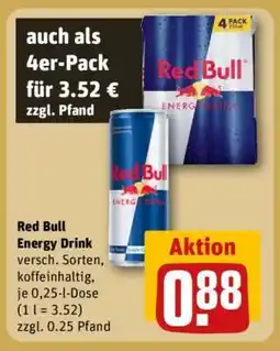REWE Red Bull Energy Drink Angebot