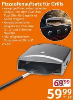 Selgros Char-Broil Pizzaofenaufsatz für Grills Angebot