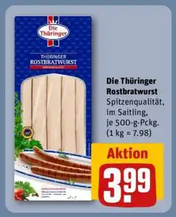 REWE Die Thüringer Rostbratwurst Angebot