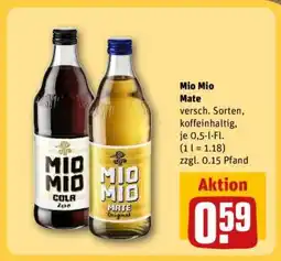 REWE Mio Mio Mate Angebot