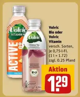 REWE Volvic Bio oder Volvic Vitamin Angebot
