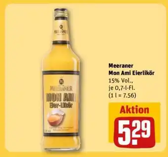 REWE Meeraner Mon Ami Eierlikör Angebot